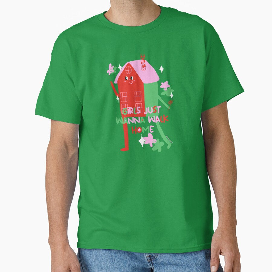 girls just wanna walk home by samesiesart T-Shirts, Hoodie, Sweatshirt | BlankRebels.com (Image 1)
