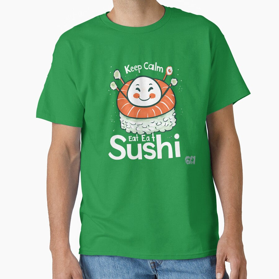 Keep Calm Eat Sushi ,Sushi days by ArchDS T-Shirts, Hoodie, Sweatshirt | BlankRebels.com (Image 1)
