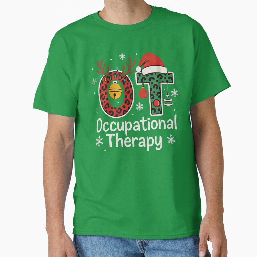 Occupational Therapy Christmas by Pixel-Lair T-Shirts, Hoodie, Sweatshirt | BlankRebels.com (Image 1)