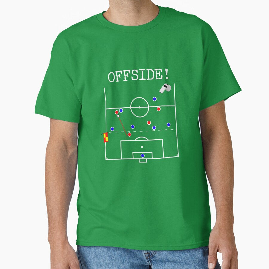 Offside - Football Soccer Rule Explained by SlumCity T-Shirts, Hoodie, Sweatshirt | BlankRebels.com (Image 1)