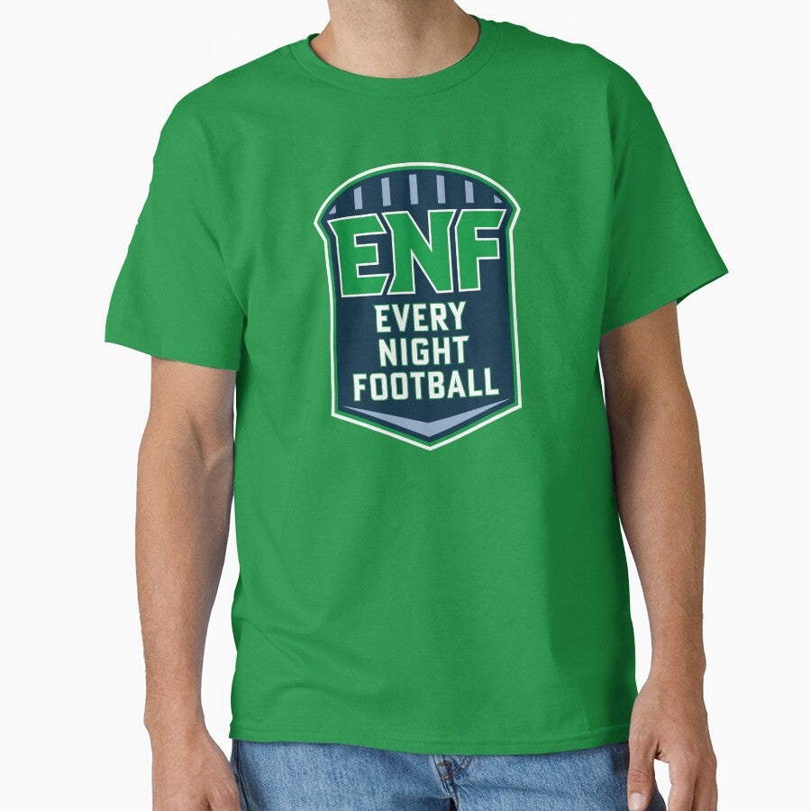 Every Night Football Full Badge Logo ( Green) T-Shirts, Hoodie, Sweatshirt