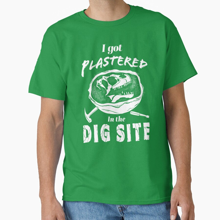 I got PLASTERED in the DIG SITE paleontology shirt by AetherAesthetic Hoodie, Sweatshirt | BlankRebels.com (Image 1)