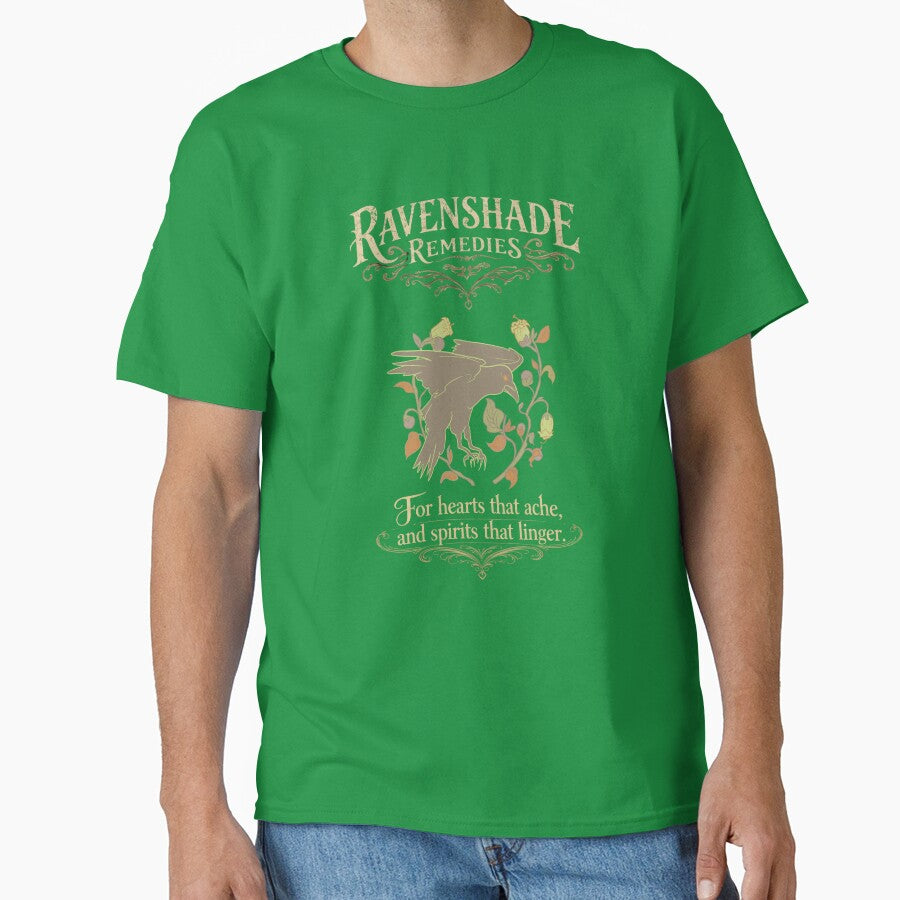 Ravenshade Remedies - The Raven by ArtbyClarkie T-Shirts, Hoodie, Sweatshirt | BlankRebels.com (Image 1)