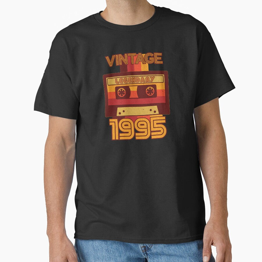 Vintage Retro 1995 Legendary - Cassette Tape by Whimsical  Thinker T-Shirts, Hoodie, Sweatshirt | BlankRebels.com (Image 1)