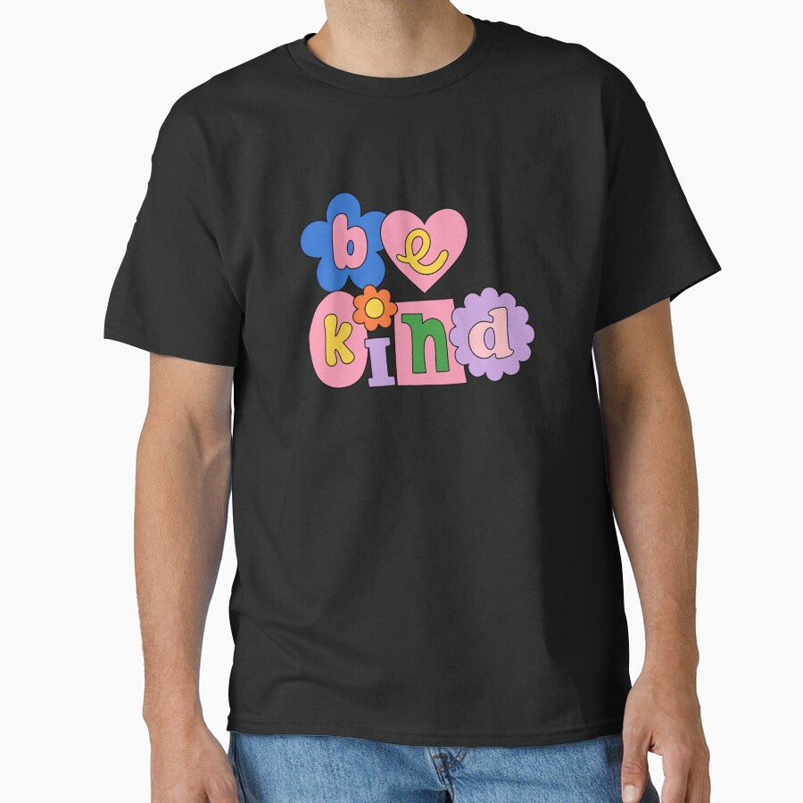 be kind cute letters by catdiasart T-Shirts, Hoodie, Sweatshirt | BlankRebels.com (Image 1)