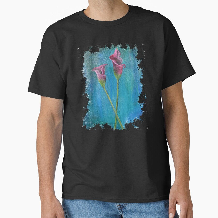 Calla Lilies Print by MysticOzzy T-Shirts, Hoodie, Sweatshirt | BlankRebels.com (Image 1)