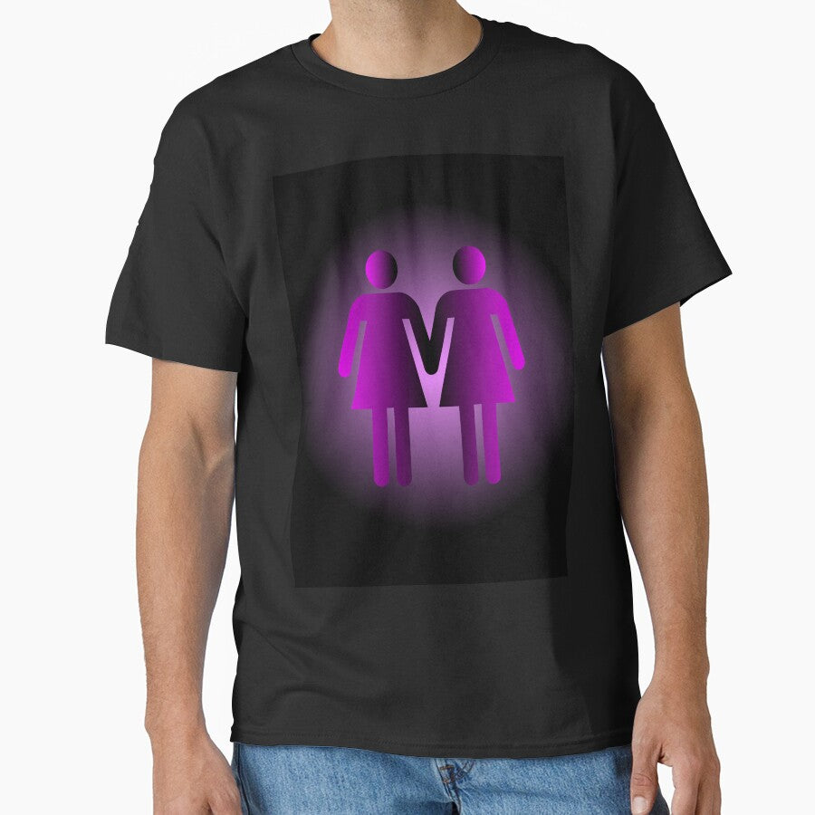 Lesbian Couple Symbol by Alienzombie13 T-Shirts, Hoodie, Sweatshirt | BlankRebels.com (Image 1)