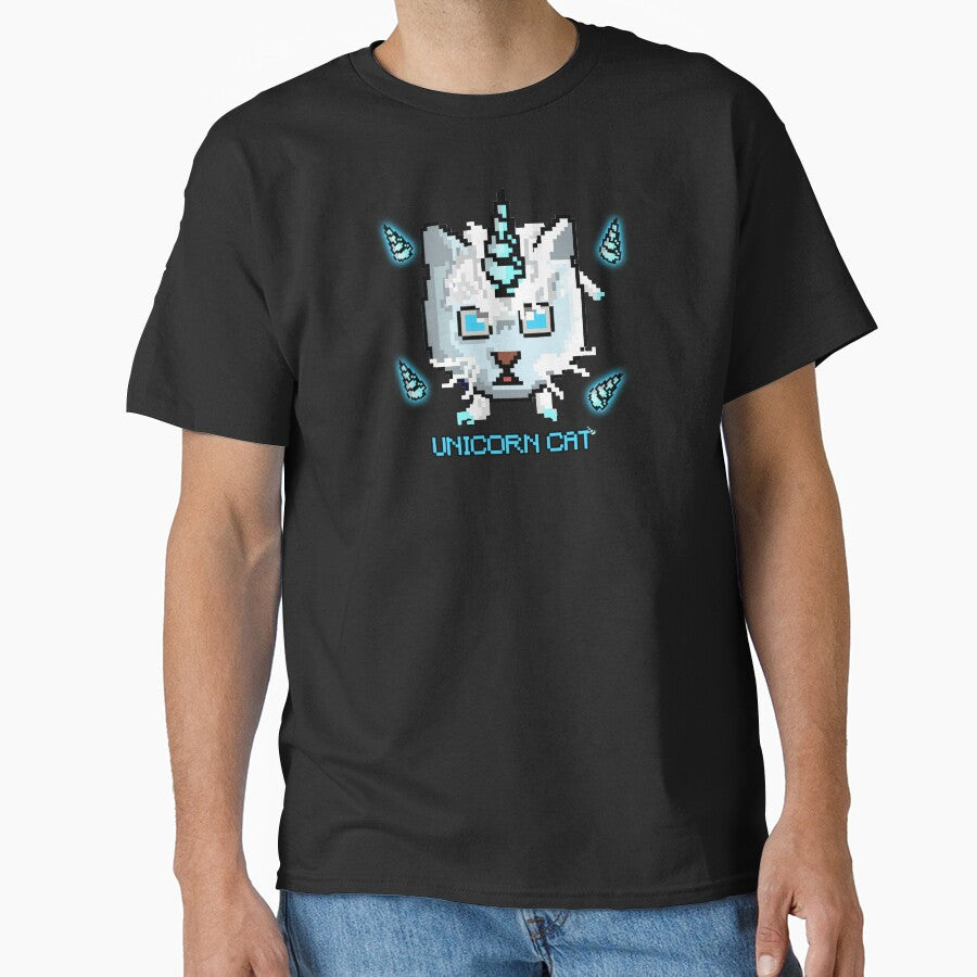 Unicorn cat pixel by Sweet Bee's T-Shirts, Hoodie, Sweatshirt | BlankRebels.com (Image 1)