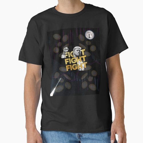 $Trump Meme - Art of the Crypto Fight Moon Mission by cabana.space T-Shirts, Hoodie, Sweatshirt | BlankRebels.com (Image 1)