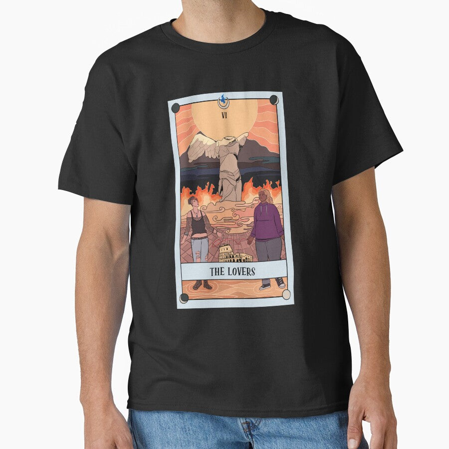 The Lovers - Lunamand Tarot by William Novak T-Shirts, Hoodie, Sweatshirt | BlankRebels.com (Image 1)