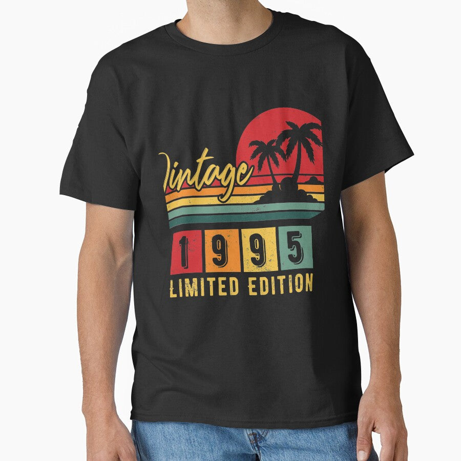 Vintage 1995 - Limited Edition, birthday by rattob T-Shirts, Hoodie, Sweatshirt | BlankRebels.com (Image 1)