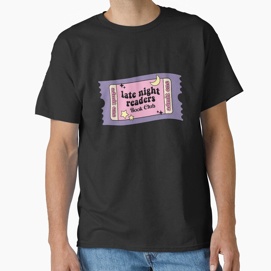 Ticket Late Night Readers Book Club Coupon Book Trope For Book Lovers by BookWishEra T-Shirts, Hoodie, Sweatshirt (Image 1)