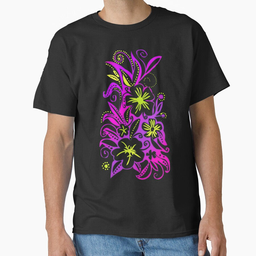 Punk floral - Lolita Gothic by Vassia Sarri T-Shirts, Hoodie, Sweatshirt | BlankRebels.com (Image 1)