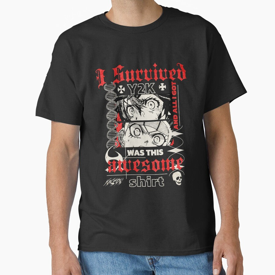 I survived Y2K and all I got was this awesome shirt by DesignByJeff Hoodie, Sweatshirt | BlankRebels.com (Image 1)