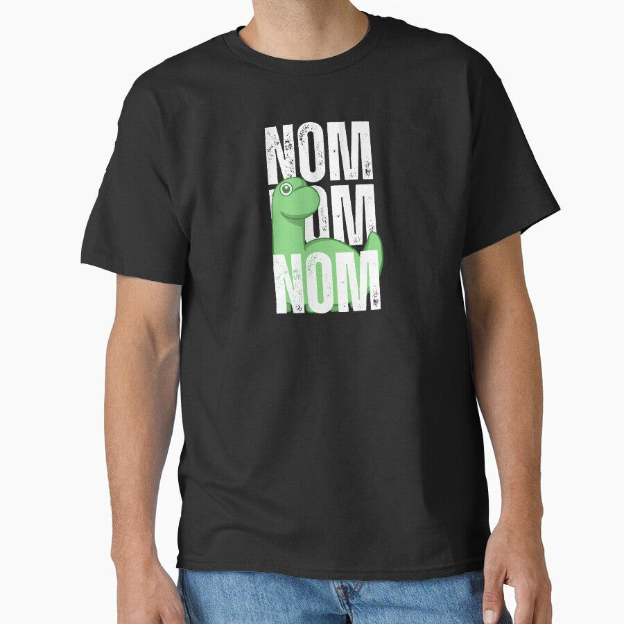 Nom. Nom. Nom. Brachiosaurus by The magic  Yellow bus T-Shirts, Hoodie, Sweatshirt | BlankRebels.com (Image 1)