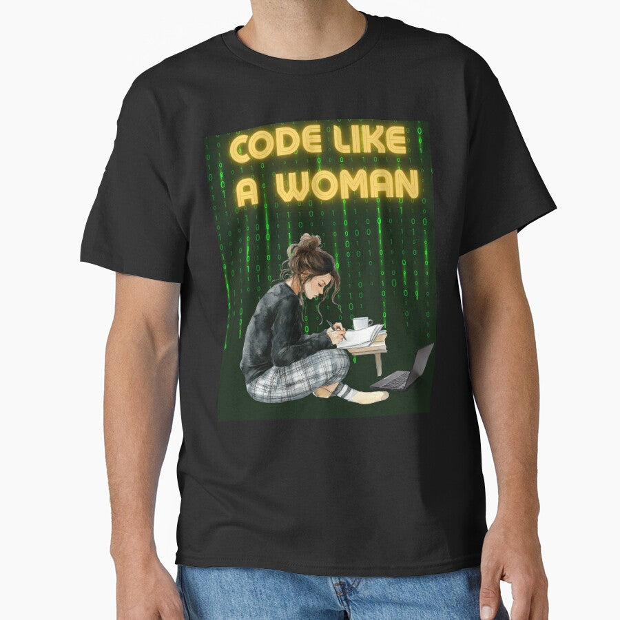 Code like a woman-strength in coding by Szpaku desart T-Shirts, Hoodie, Sweatshirt | BlankRebels.com (Image 1)