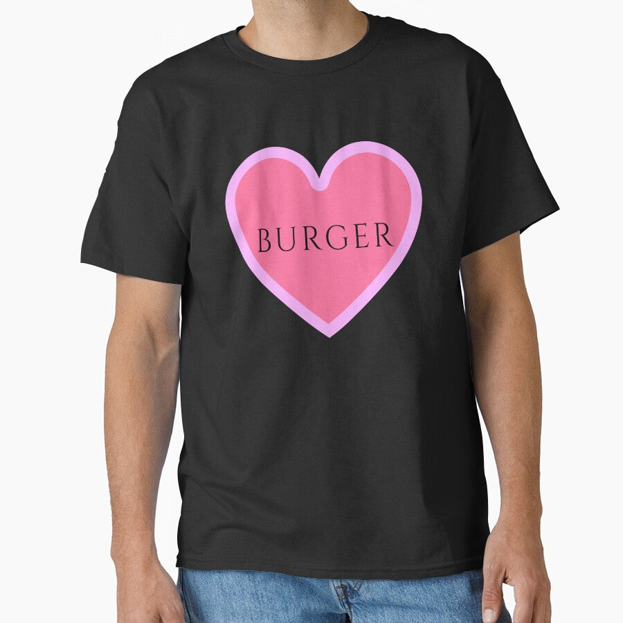 I Heart Burger by Itsheartshop T-Shirts, Hoodie, Sweatshirt | BlankRebels.com (Image 1)