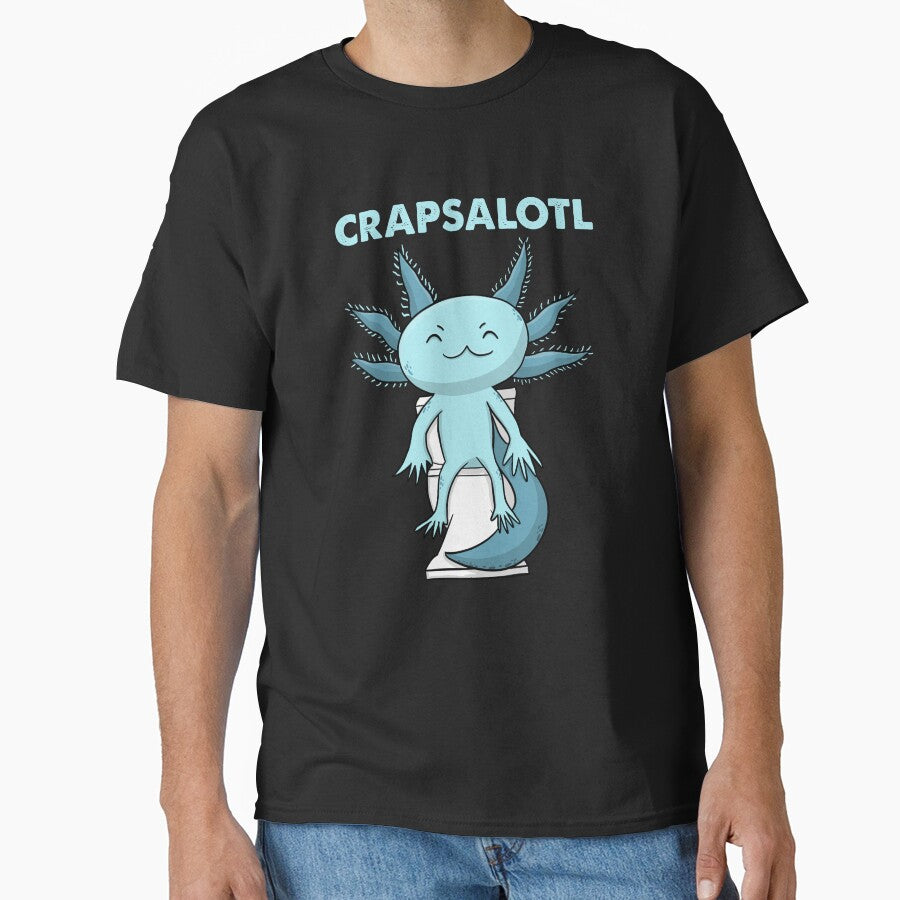 Funny axolotl by teeartforyou T-Shirts, Hoodie, Sweatshirt | BlankRebels.com (Image 1)