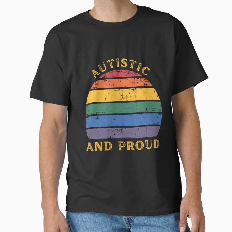 Autistic and proud by DisabiliTees T-Shirts, Hoodie, Sweatshirt | BlankRebels.com (Image 1)