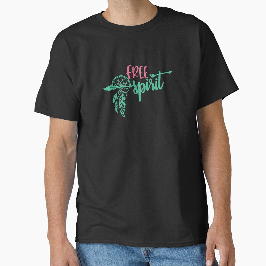 Free Spirit Hippie Boho Vibes Boho Chic by ThreadsNouveau T-Shirts, Hoodie, Sweatshirt | BlankRebels.com (Image 1)