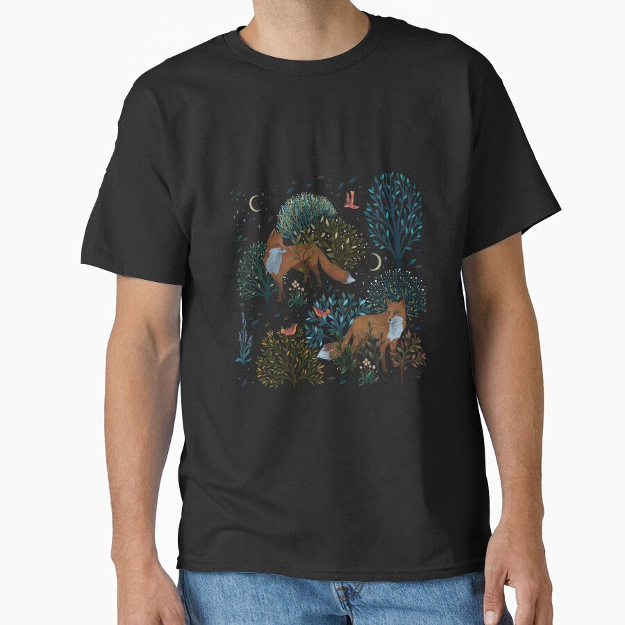 Forest Fox by episodicDrawing T-Shirts, Hoodie, Sweatshirt | BlankRebels.com (Image 1)