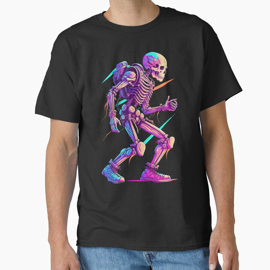 Skeleton Astronaut by Organic Creeps T-Shirts, Hoodie, Sweatshirt | BlankRebels.com (Image 1)