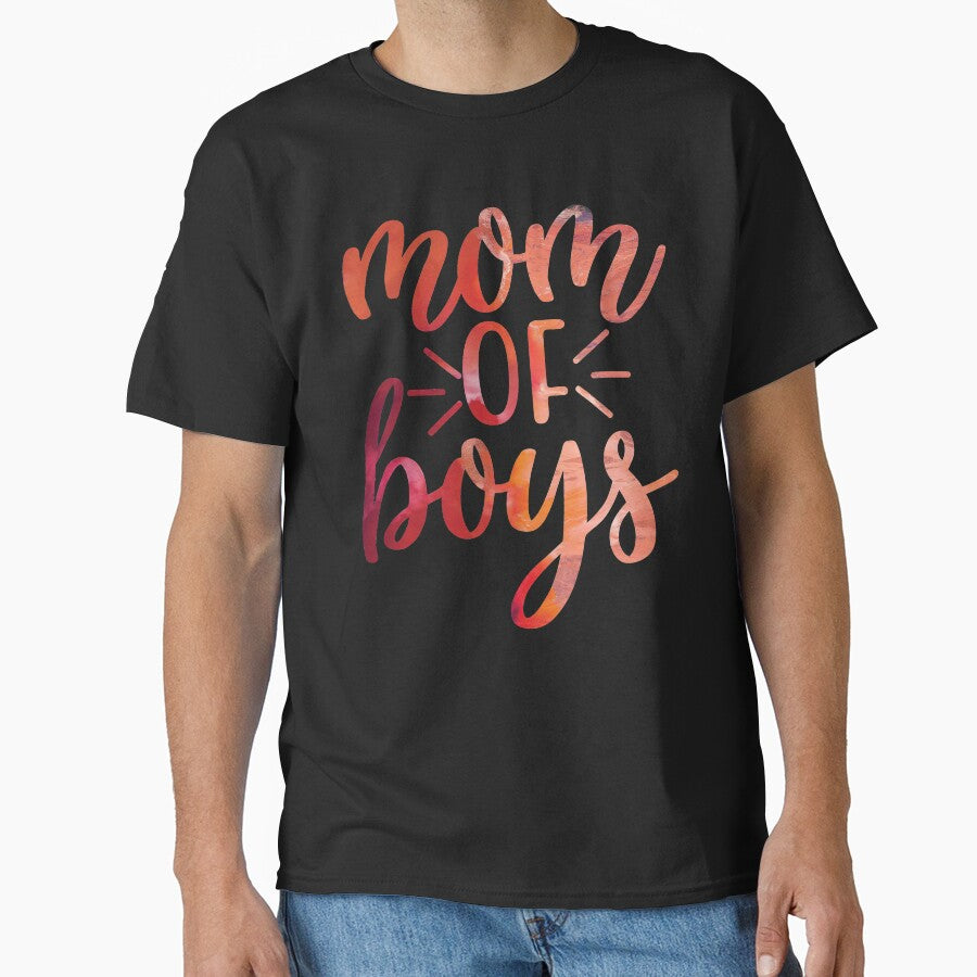 Mom Of Boys by Qudkin T-Shirts, Hoodie, Sweatshirt | BlankRebels.com (Image 1)