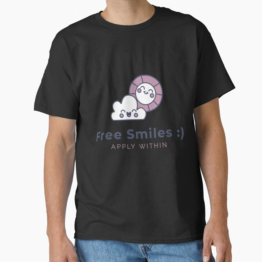 Free Smiles - Apply Within by Mothered-Nature T-Shirts, Hoodie, Sweatshirt | BlankRebels.com (Image 1)