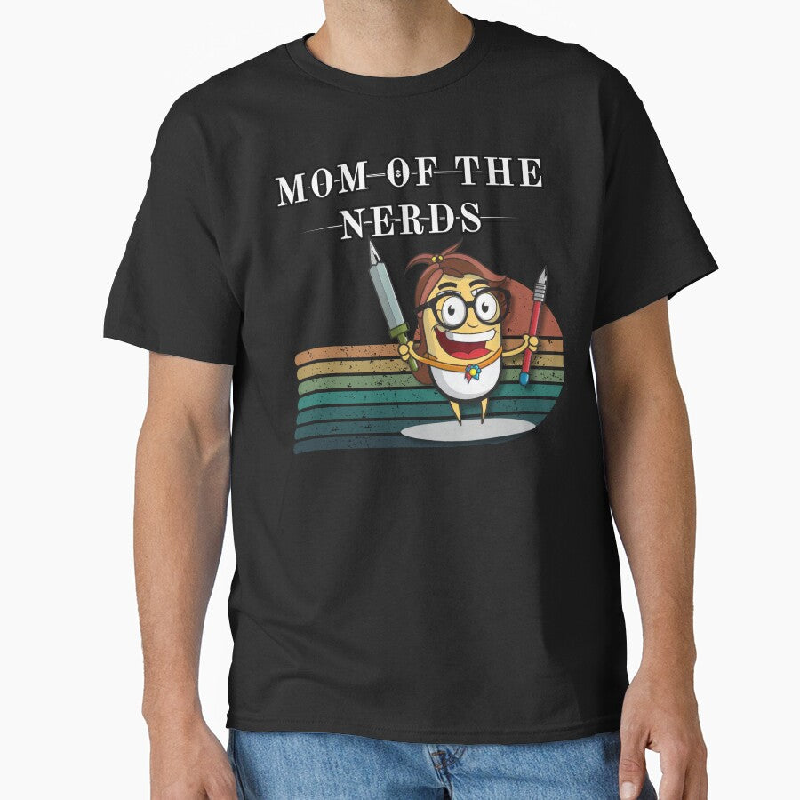 Nerd Mom by Agnesbo T-Shirts, Hoodie, Sweatshirt | BlankRebels.com (Image 1)