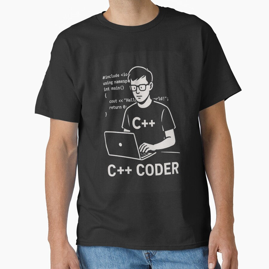 C++ Coder by MikeHawkinWorld T-Shirts, Hoodie, Sweatshirt | BlankRebels.com (Image 1)