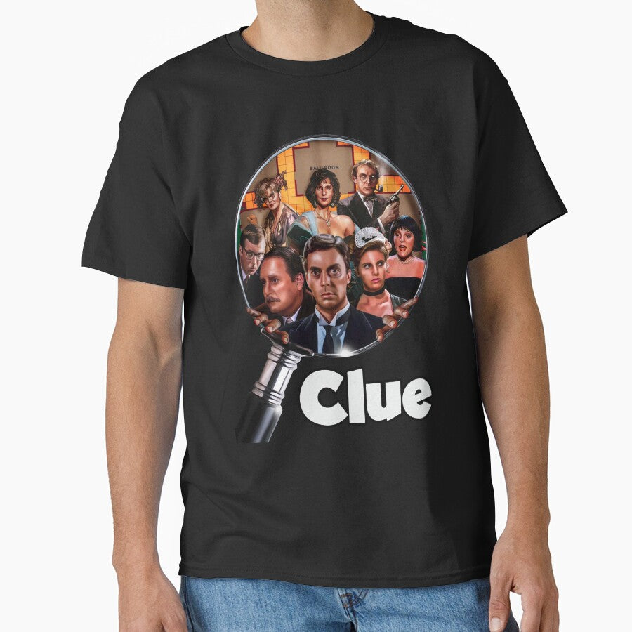 Vintage Zoom Clue Movie Squad by fleapatterns T-Shirts, Hoodie, Sweatshirt | BlankRebels.com (Image 1)