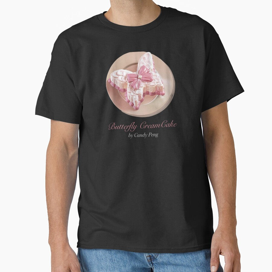 Butterfly Cream Cake 3d Rendering style by 3dArtistCandy T-Shirts, Hoodie, Sweatshirt | BlankRebels.com (Image 1)