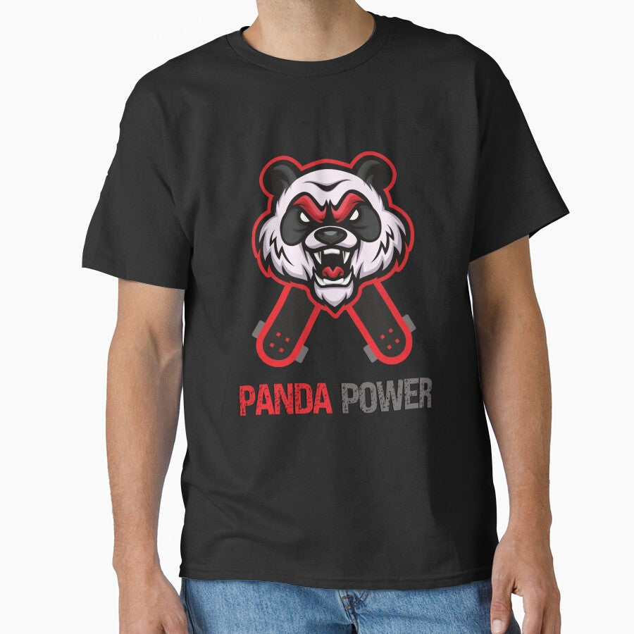 panda power sateboard by PRINYOS T-Shirts, Hoodie, Sweatshirt | BlankRebels.com (Image 1)