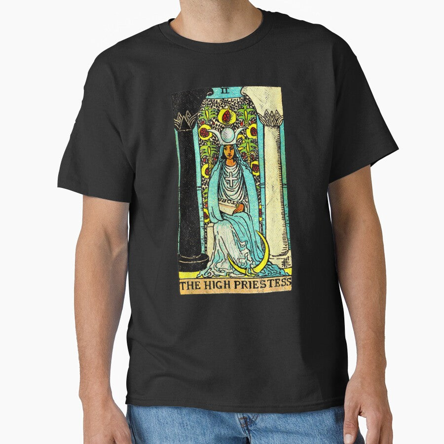 Tarot Card The High Priestess by Jill-Rangel-779 T-Shirts, Hoodie, Sweatshirt | BlankRebels.com (Image 1)