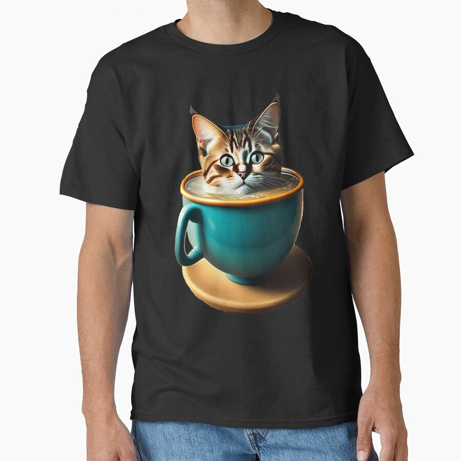 Coffee and cats by alahmad-0 T-Shirts, Hoodie, Sweatshirt | BlankRebels.com (Image 1)