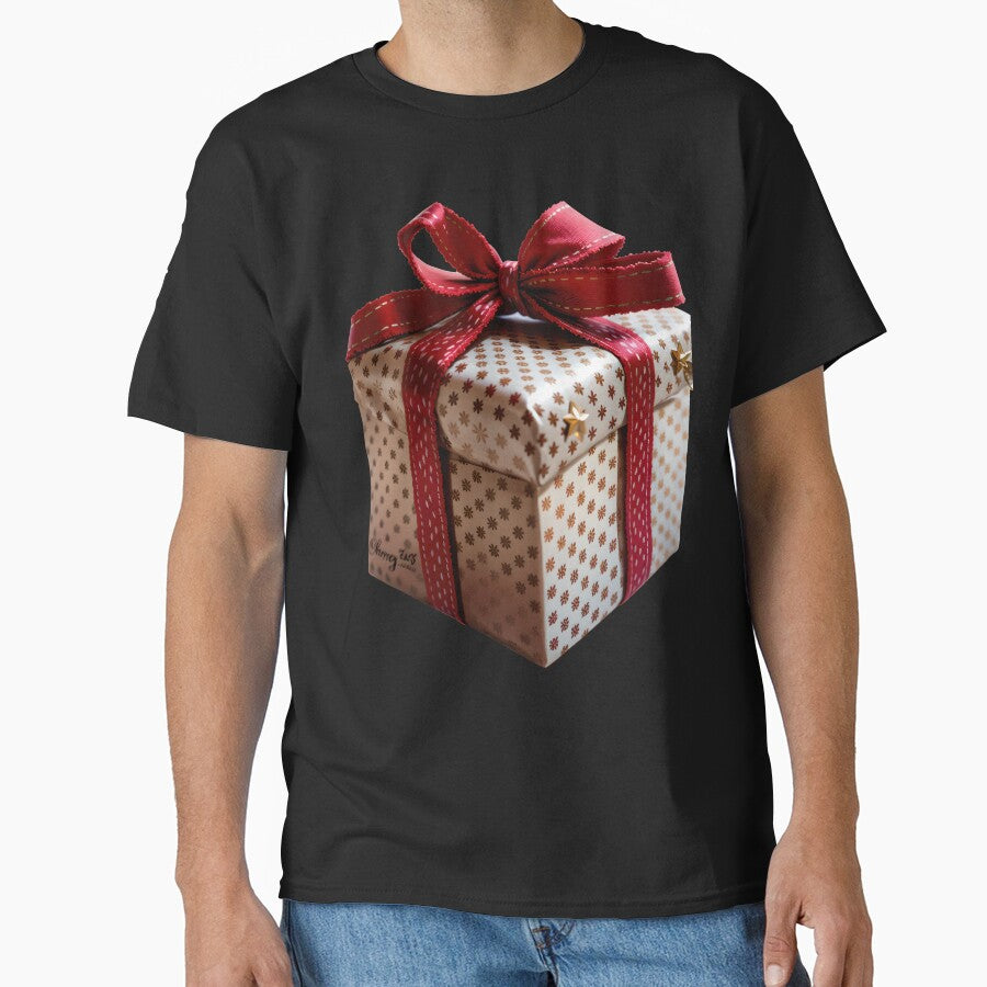 Red Ribbon Holiday Gift Box by christmas-xmas T-Shirts, Hoodie, Sweatshirt | BlankRebels.com (Image 1)