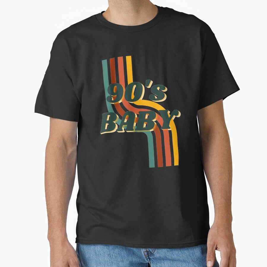 90's Baby Retro Color by Sandi-Pandi T-Shirts, Hoodie, Sweatshirt | BlankRebels.com (Image 1)