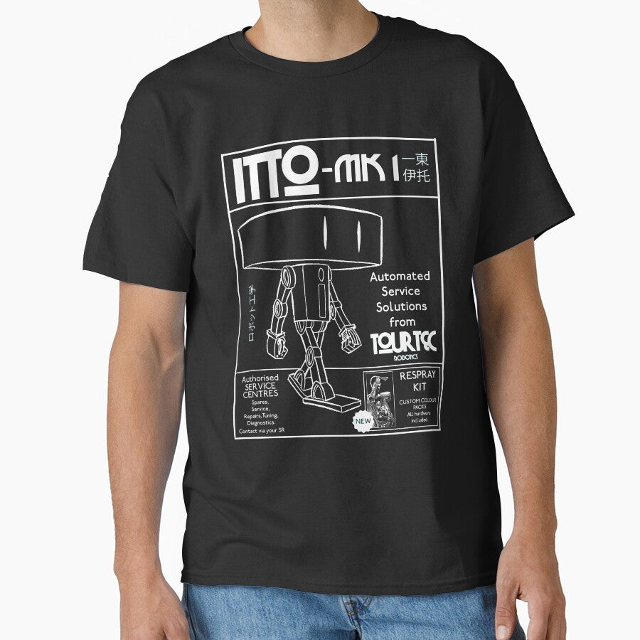 ITTO MK1 advert for a black t shirt by SE-Gear Hoodie, Sweatshirt | BlankRebels.com (Image 1)