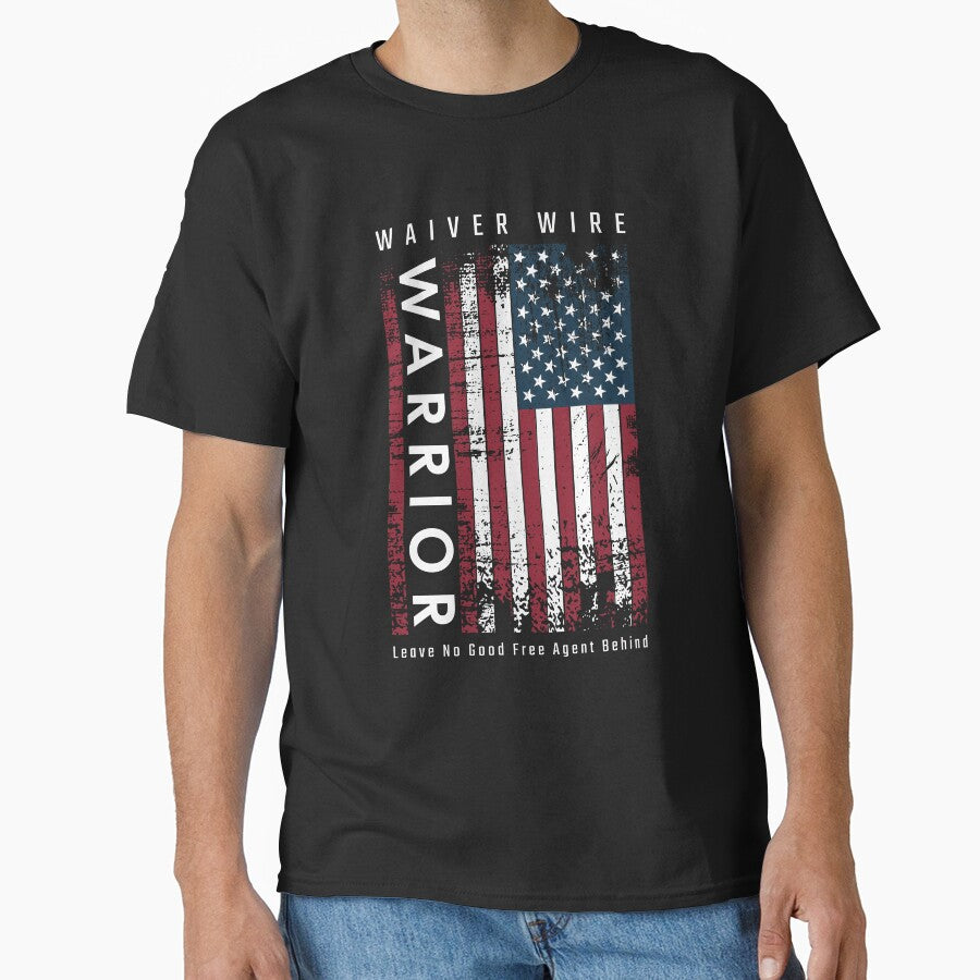 Fantasy Football Waiver Wire Warrior by FBfour89 T-Shirts, Hoodie, Sweatshirt | BlankRebels.com (Image 1)