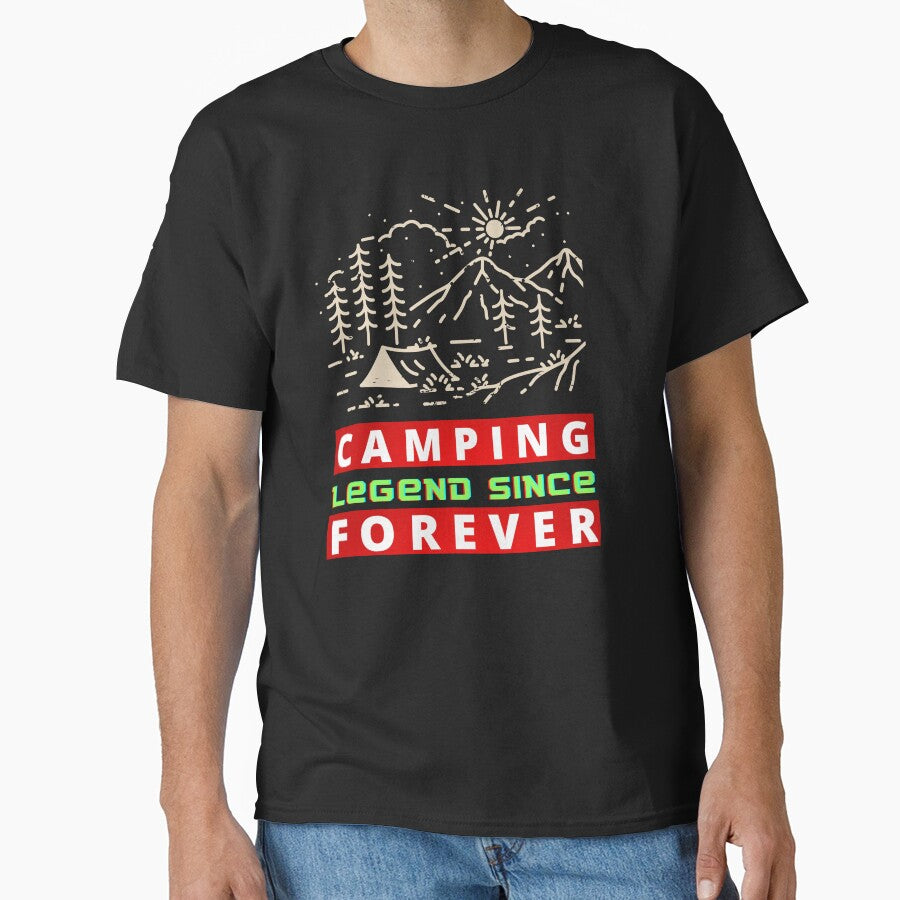Camping legend since forever by RecStore T-Shirts, Hoodie, Sweatshirt | BlankRebels.com (Image 1)