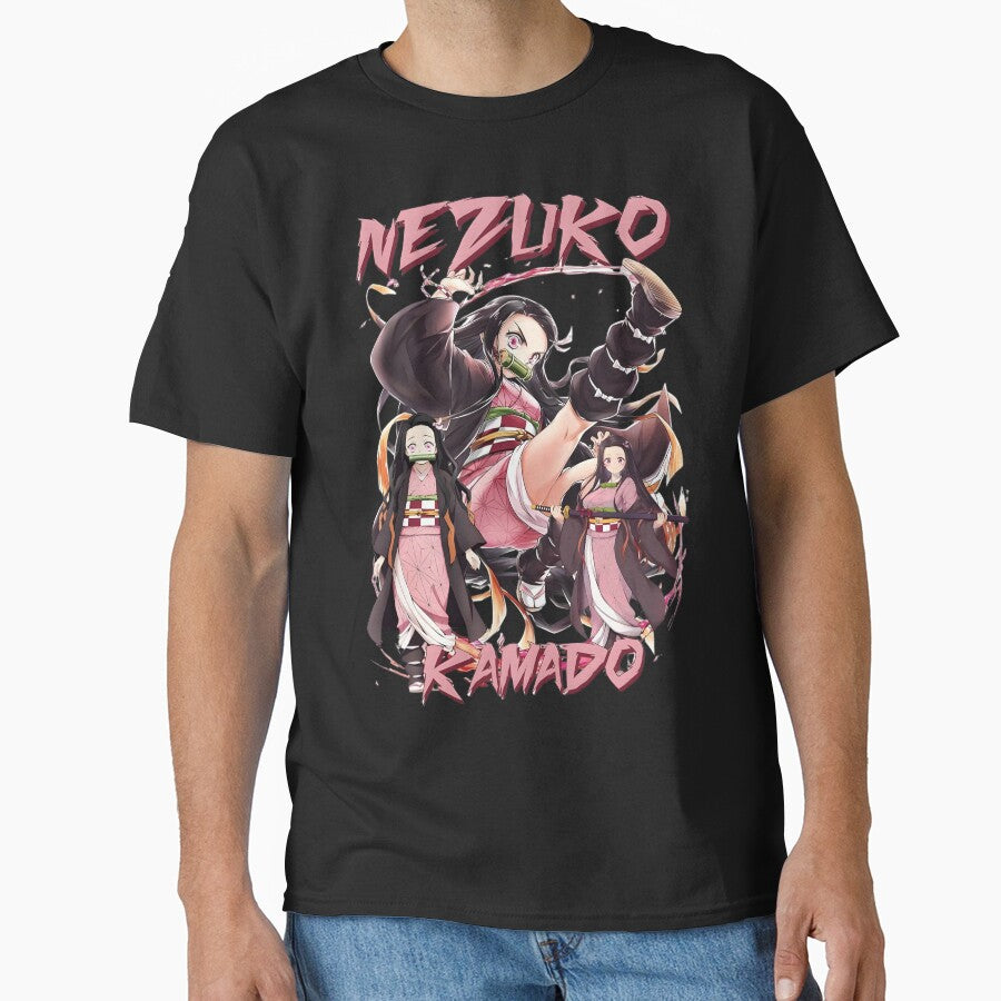 Nezuko Kamado by ZORO MAZE T-Shirts, Hoodie, Sweatshirt | BlankRebels.com (Image 1)