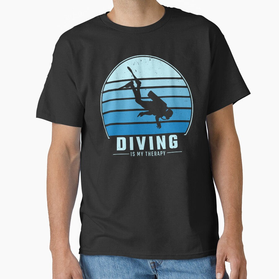 funny diving quote diving quotes by kiakuki T-Shirts, Hoodie, Sweatshirt | BlankRebels.com (Image 1)
