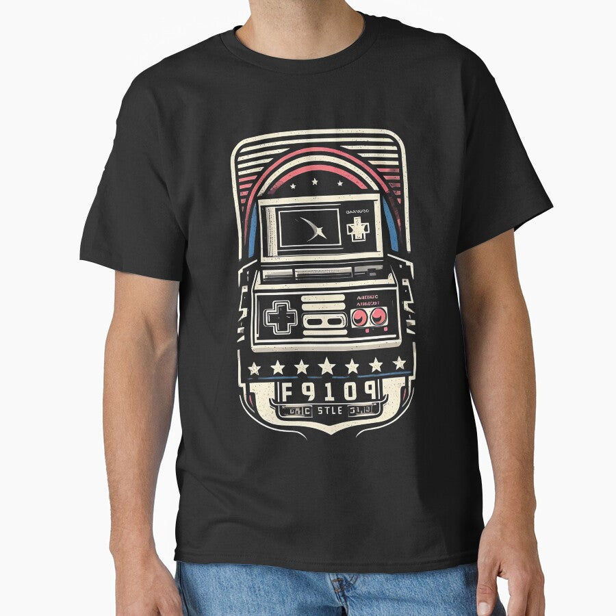 Retro Gaming Controller by Evolved Ape T-Shirts, Hoodie, Sweatshirt | BlankRebels.com (Image 1)