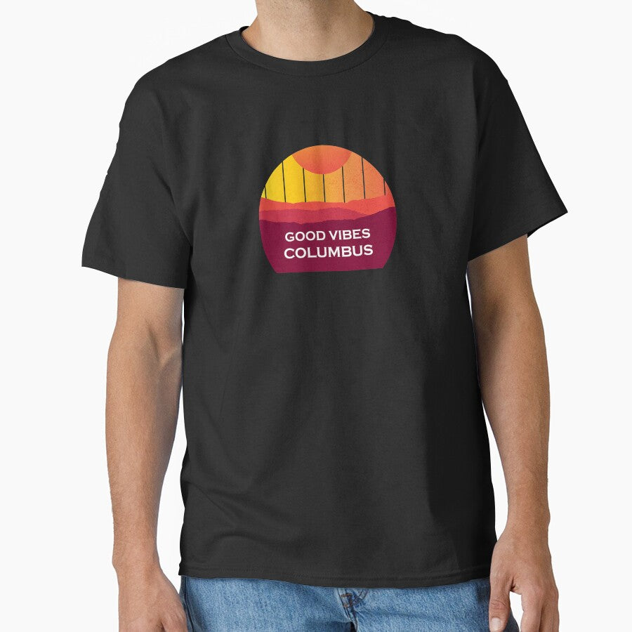 Good Vibes Columbus by Magartes T-Shirts, Hoodie, Sweatshirt | BlankRebels.com (Image 1)