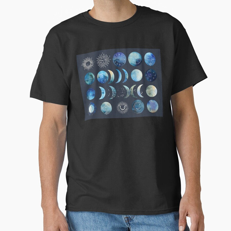 Phases and Glyphs by Spiritual Materials T-Shirts, Hoodie, Sweatshirt | BlankRebels.com (Image 1)