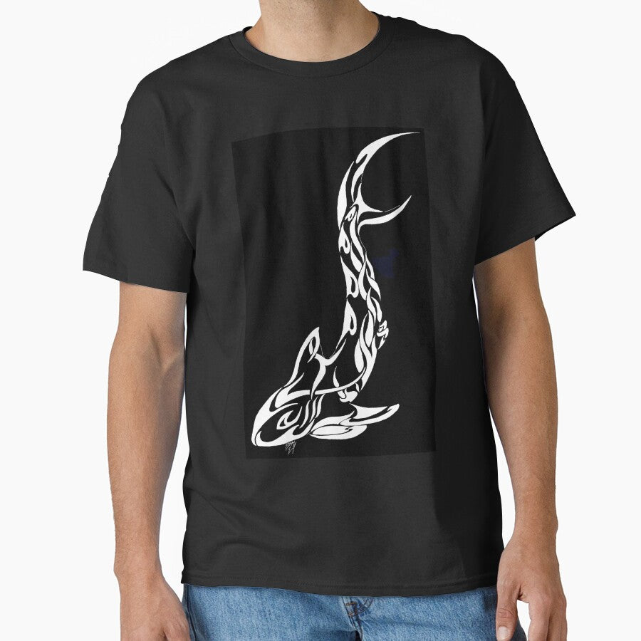 Skeletal Shark by OutcastTattoo01 T-Shirts, Hoodie, Sweatshirt | BlankRebels.com (Image 1)