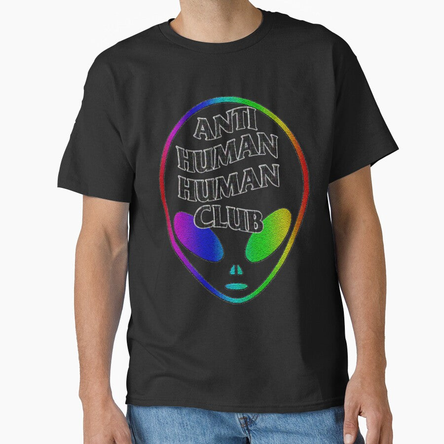 ANTI HUMAN HUMAN CLUB by nossamsh T-Shirts, Hoodie, Sweatshirt | BlankRebels.com (Image 1)