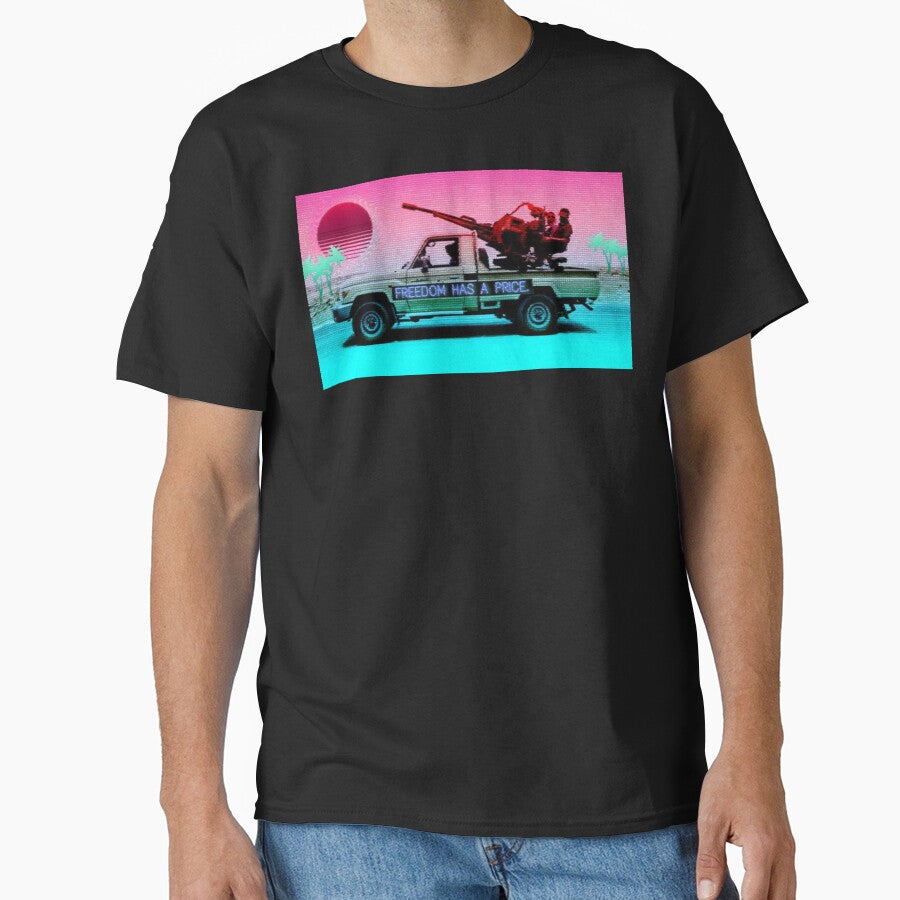 "Freedom Has A Price" Vaporware Technical Political Message by MyDollExtravaganza T-Shirts, Hoodie, Sweatshirt (Image 1)