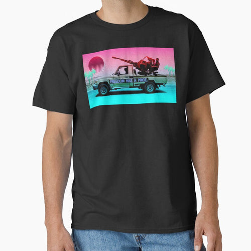"Freedom Has A Price" Vaporware Technical Political Message by MyDollExtravaganza T-Shirts, Hoodie, Sweatshirt (Image 1)