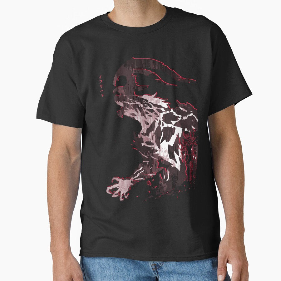 Ifrit Awakening Grey Ver.Fantasy XVI T-Shirts, Hoodie, Sweatshirt